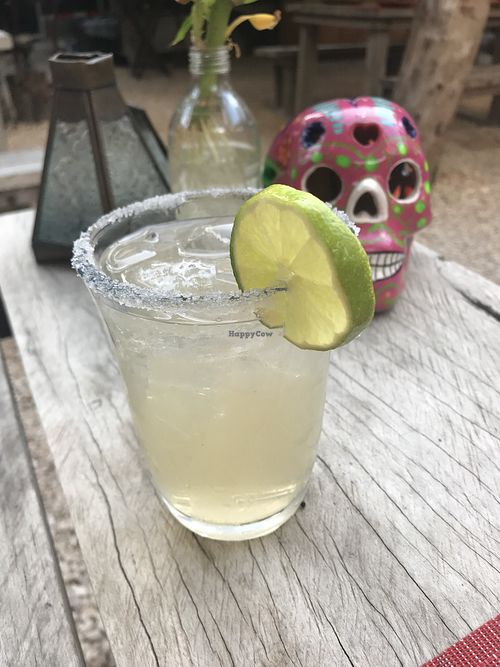 Margarita at Charly's Vegan Tacos - Food Truck in Tulum