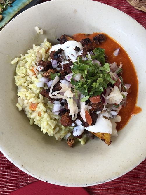 Dirty bowl at Charly's Vegan Tacos - Food Truck in Tulum