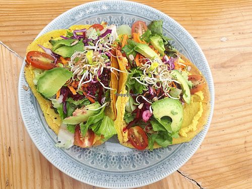 Wraps at Curcuma in El Chalten