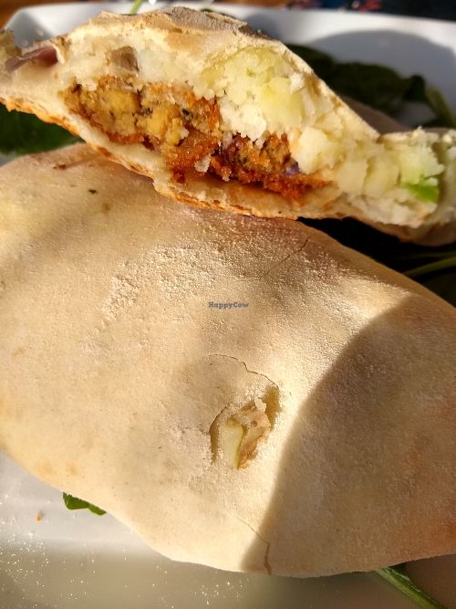 Calzone at Root in Lancaster