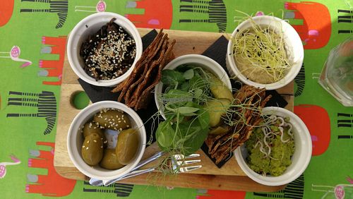 Snacks for Two at Kohvik Must Puudel in Tallinn