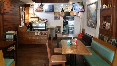 inside restaurant at Delish in Chiang Mai