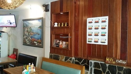 inside restaurant at Delish in Chiang Mai