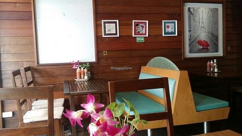 inside restaurant at Delish in Chiang Mai