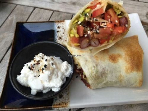 Mexican wrap at Yogi Cafe - Zen Retreat in Koh Samui
