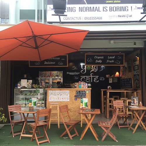 Yogi cafe entrance  at Yogi Cafe - Zen Retreat in Koh Samui