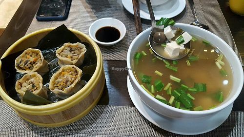 Dimsum was fair.. Tom yum soup was nothing like Tom yum at all, just sweet-sour VNESE soup but was delicious at Homefood - Truc Khe in Hanoi