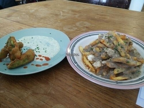 Poutine & Avocado Wings at Make No Bones in Sheffield