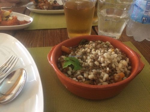 Barley 'soup' at Fior di Cucuzza in Matera