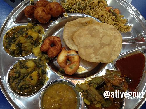 buffet items at Chopaati in Decatur