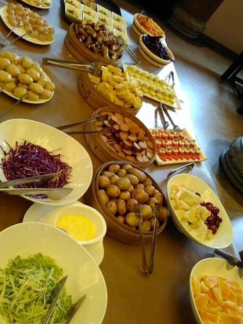 Appetizer / dessert for buffet at Wenshu Temple Restaurant 心香 in Chengdu