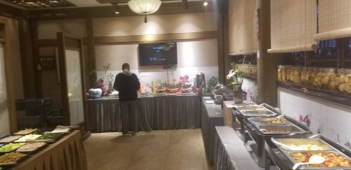 Buffet at Wenshu Temple Restaurant 心香 in Chengdu