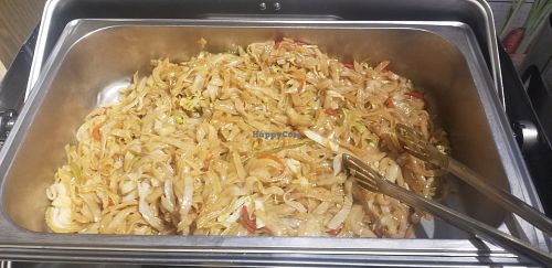 Noodle dish at Wenshu Temple Restaurant 心香 in Chengdu