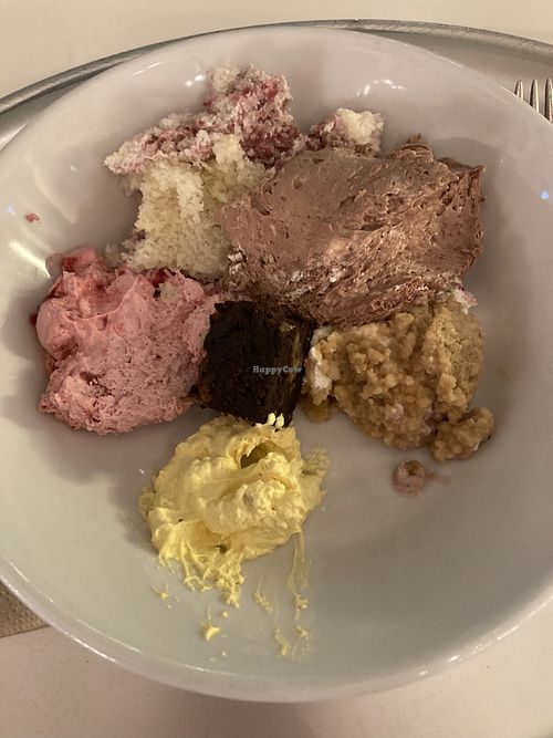 So much dessert!  at Hiltl - Dachterrasse in Zurich