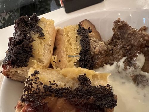 vegan dessert  at Hiltl - Dachterrasse in Zurich