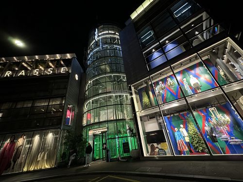 outside  at Hiltl - Dachterrasse in Zurich