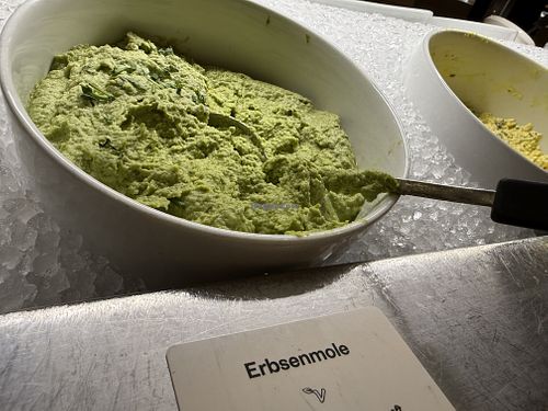 peas  at Hiltl - Dachterrasse in Zurich