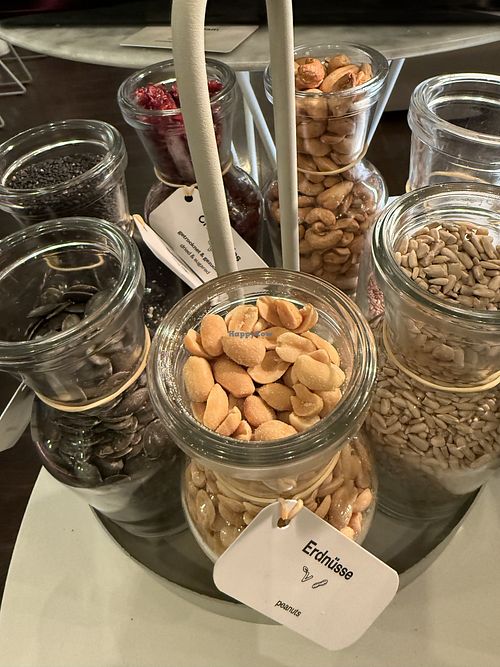 nuts  at Hiltl - Dachterrasse in Zurich