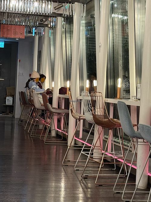 inside  at Hiltl - Dachterrasse in Zurich