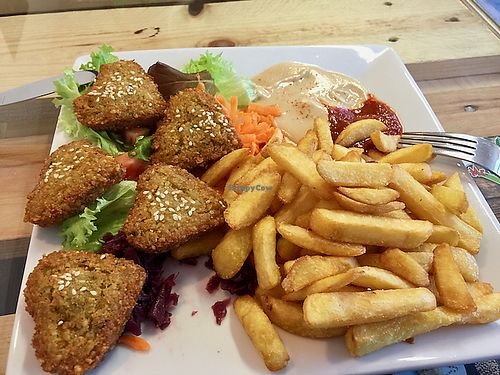 Falafel Teller at Mr Falafel in Schweinfurt