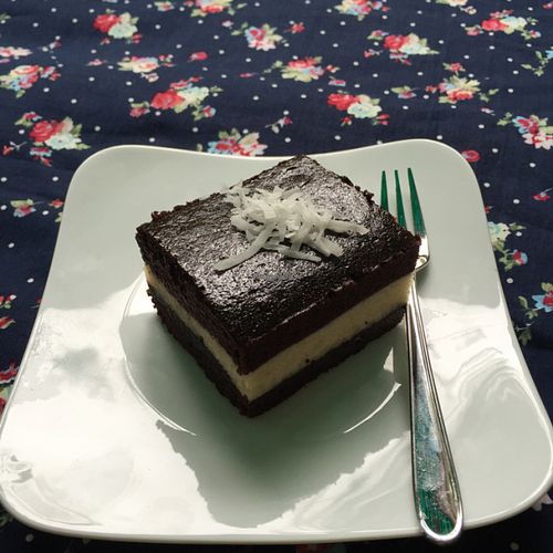Vegan chocolate cake  at Xuong Vegan - Atelier Vegan in Hanoi