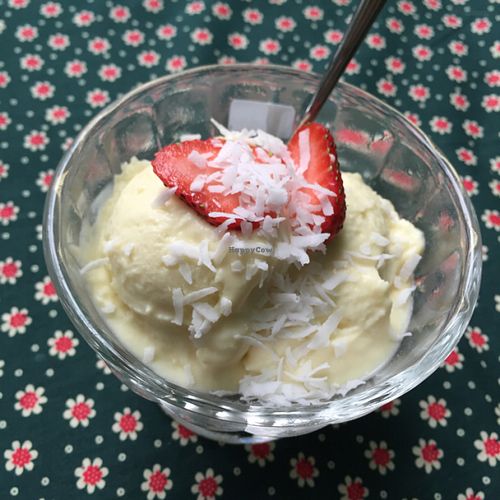 Vegan ice cream  at Xuong Vegan - Atelier Vegan in Hanoi