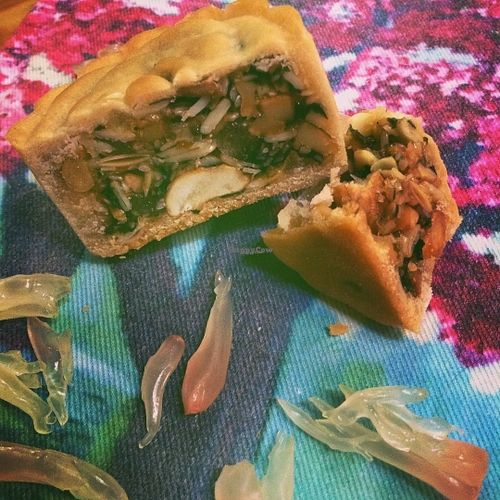 Vegan mooncake   at Xuong Vegan - Atelier Vegan in Hanoi