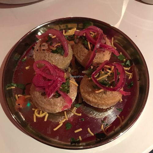 Pani Puri at Spice Box in East London