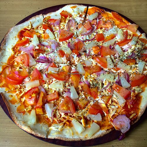 Vegan margarita with extra pineapple. at Kuranda Cyber Cafe in Mareeba Shire