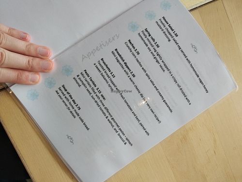 Menu at Nigella Bistro in Benalmadena