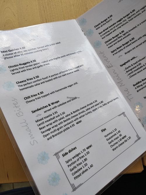 Menu at Nigella Bistro in Benalmadena