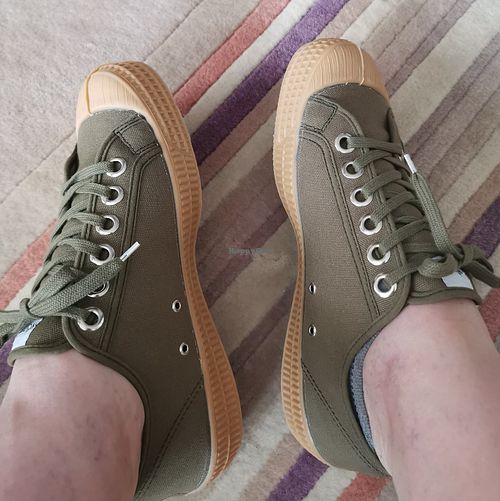 Walking without cruelty on your feet... at Green Laces in Stockholm