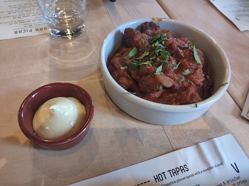 Patatas bravas at Ambiente Tapas in Leeds