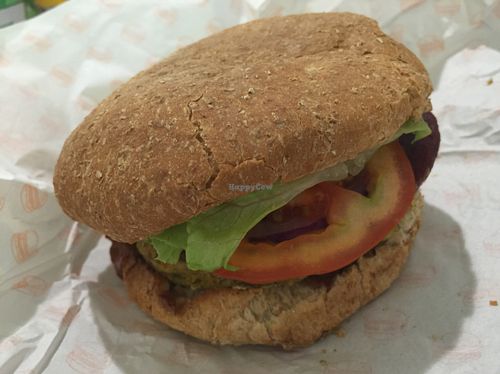 Vegan Burger at Burger Edge - Indooroopilly in Brisbane