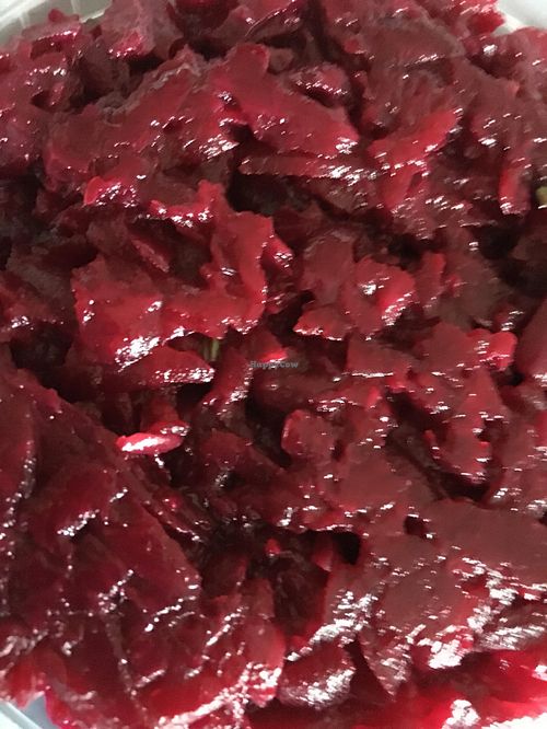 Beet salad at Eli's Jerusalum Grill in Birmingham