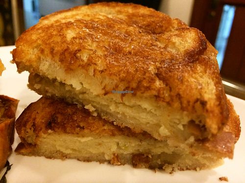 grilled cheese  at Green Bar in Makati