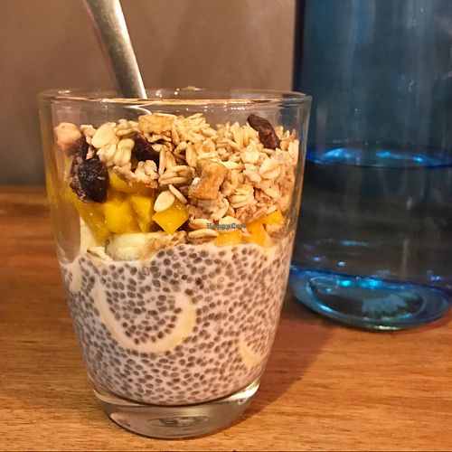 chia fruit cup  at Green Bar in Makati