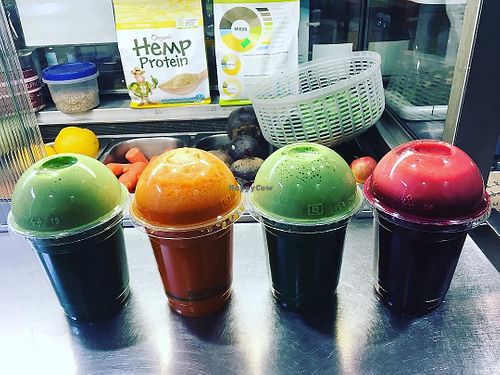 fresh juice at Naturally on High in Thornbury