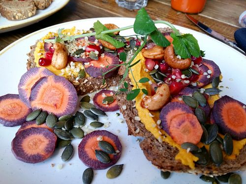 A vegan sandwich. at By Lima in Haarlem