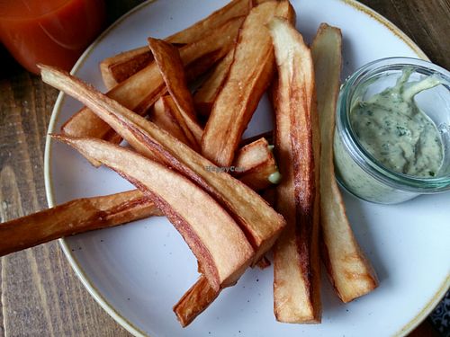 Parsnip fries. at By Lima in Haarlem