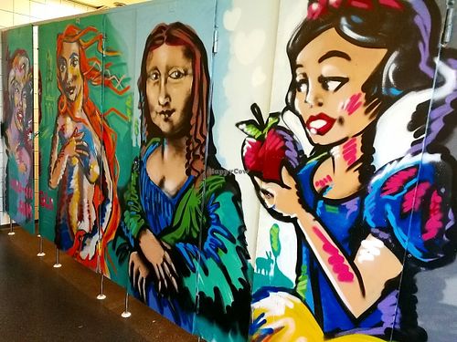 The bathrooms.  at Oproer Brouwerij in Utrecht