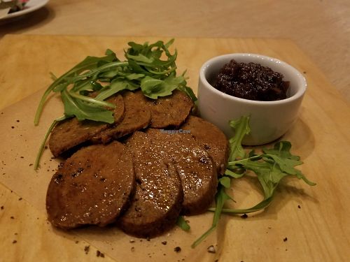 Supurb vegan chorizo at Oproer Brouwerij in Utrecht