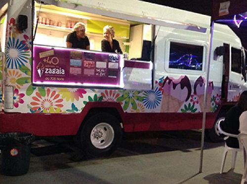 Zagaia's food truck at Zagaia in Brasilia