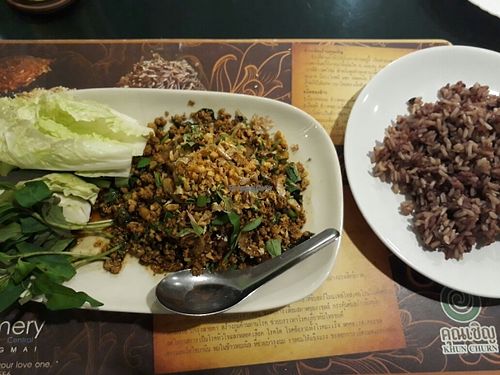 Laab at Khun Churn in Chiang Mai