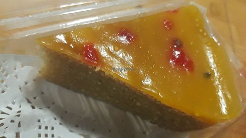 Vegan cake at Guan Im in Chiang Mai