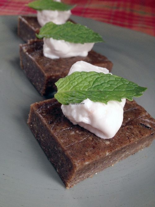 Walnut Blondies at CORE Kitchen in Oakland