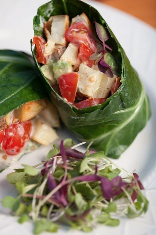 Hearty Collard Wrap at CORE Kitchen in Oakland