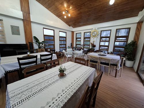 Upstairs at Rust n' Wood in Sagada