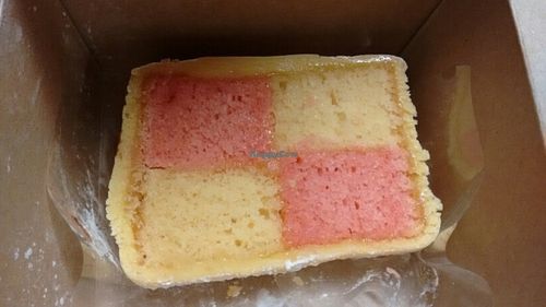 Battenburg at Sugar Daddy's Bakery - Rodney St in Edinburgh