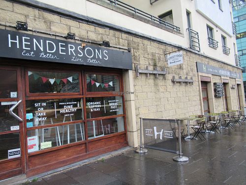 exterior at Henderson's - Holyrood in Edinburgh